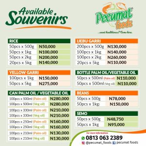 Souvenir 100pcs of 250ml Can Palmoil