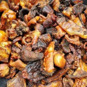 Dried offals
